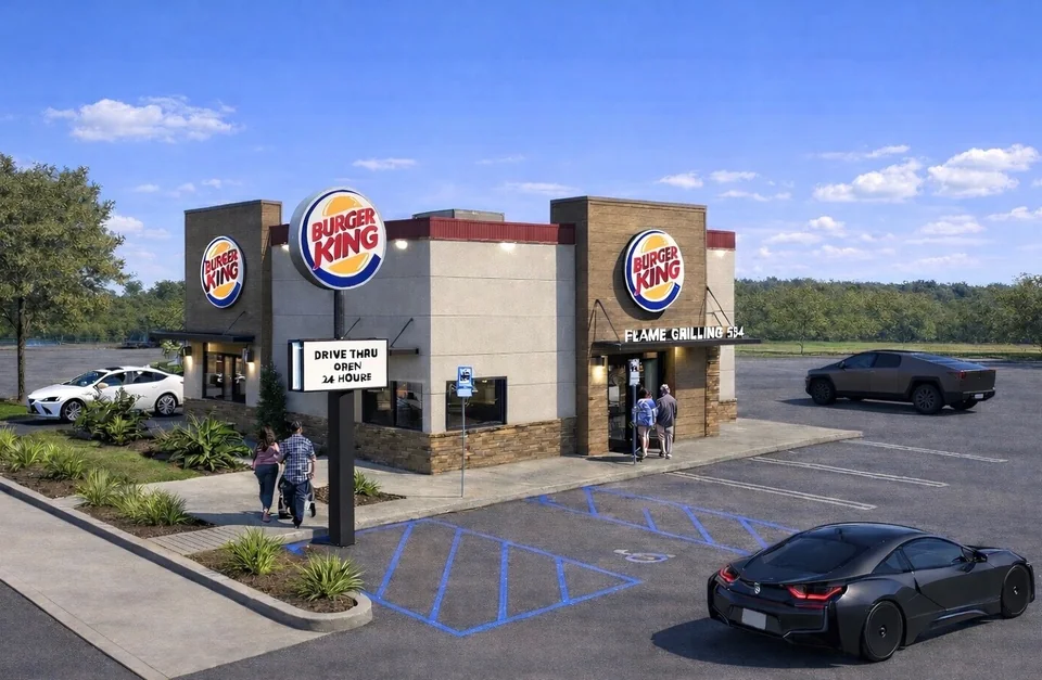 Commercial design project rendering